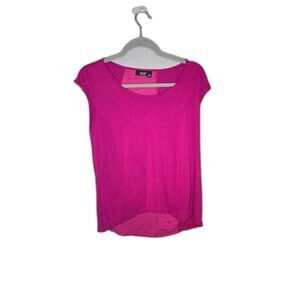 a.n.a. Women's Mixed Media Pink Sleeveless Top Size Small